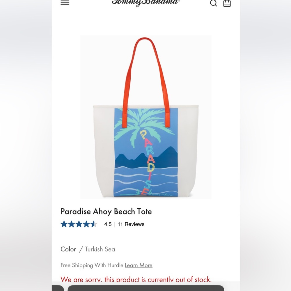 Tommy Bahama Beach Tote